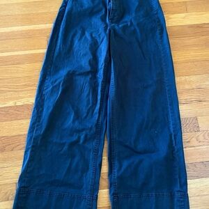 Everlane Dark Blue wide leg Trousers